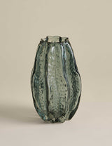 M&S Glass Vase Bright Colour 21 cm- Buy online at McGrocer