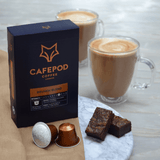 Brunch Blend chocolate caramel coffee pods 36 pod pack - British product