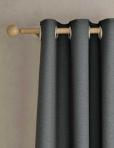 M&S Brushed Eyelet Ultra Thermal Blackout Curtains- Buy online at McGrocer