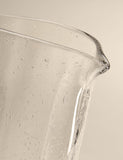 Bubble jug glass 26cm, imported from the UK