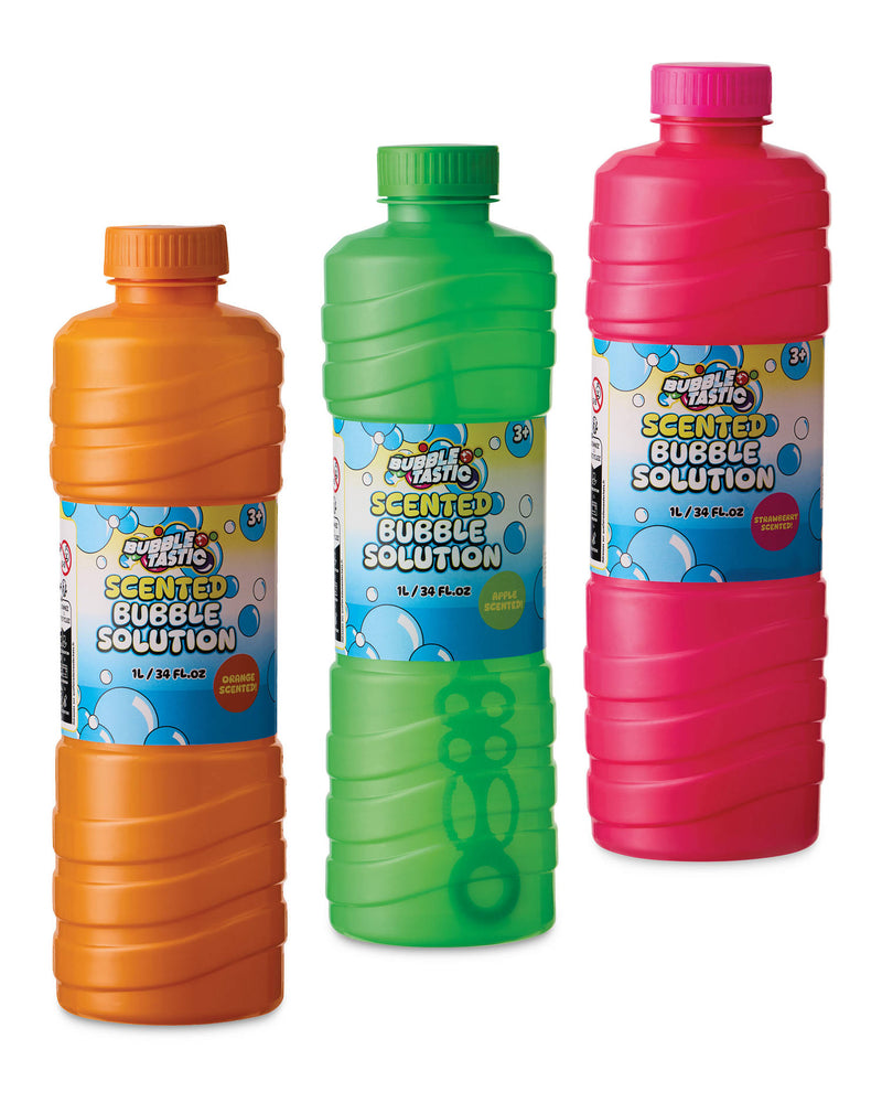 Bubble solution fruity scents 1 litre, imported from the UK