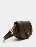 M&S cross body saddle bag with buckle detail, UK version