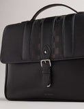 Ted Baker buckle messenger bag with checked pattern, UK version
