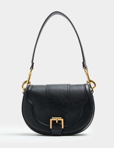 M&S M&S Buckle Saddle Bag 16 x 23 x 8 cm- Buy online at McGrocer