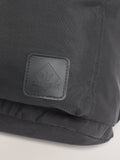 Black Core rucksack bag, nylon construction with multiple pockets - British product
