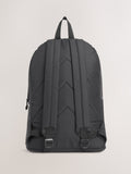 Black Core rucksack bag, nylon construction with multiple pockets - British product