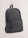 Black Core rucksack bag, nylon construction with multiple pockets - British product