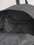 Black Core rucksack bag, nylon construction with multiple pockets - British product