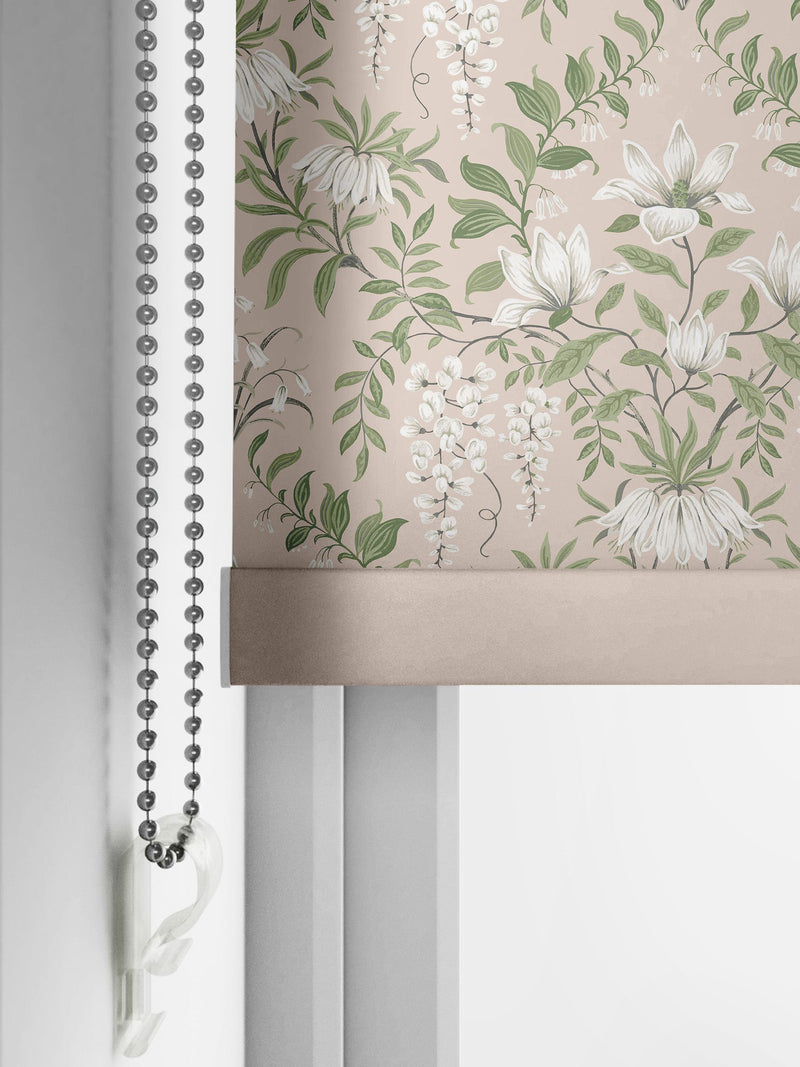 Laura Ashley Pink Parterre roller blind, UK version
