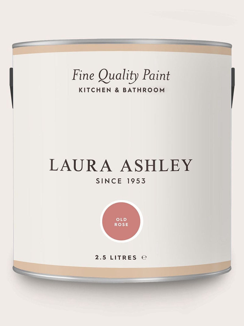 Laura Ashley Old Rose kitchen and bathroom paint 2.5L, imported from the UK