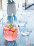Judge clear crystalline stemless wine glasses 400ml 4 pack, UK version