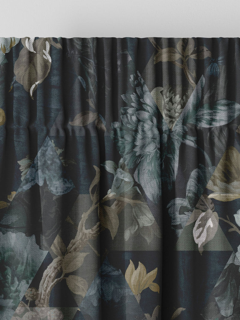Graham & Brown Timepiece curtains Midnight Purple made to measure, UK version