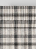 Cleveland check black made to measure curtains, UK version
