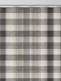 Cleveland check black made to measure curtains, UK version