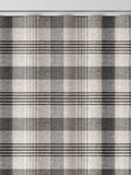 Cleveland check black made to measure curtains, UK version