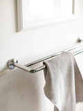 Robert Welch Oblique double towel rail 640mm, UK version
