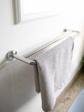 Robert Welch Oblique double towel rail 640mm, UK version
