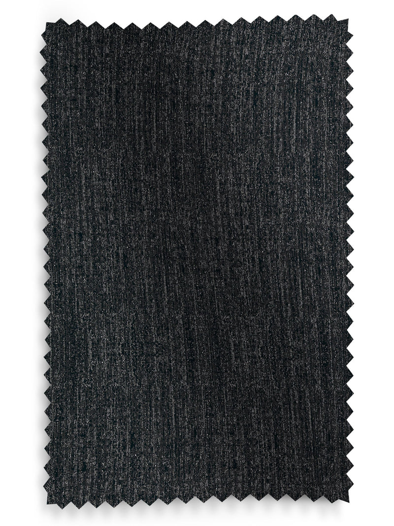 Black glittery roman blind made to measure - British product