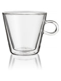Judge Clear Duo Flare double-walled insulated latte glass set 325ml, UK version