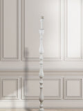Searchlight cream candlestick floor lamp base 132cm - British product