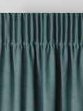 Riviera Blue Abbott made to measure curtains (British brand)
