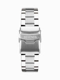 Sekonda Black Stainless Steel Bracelet Chronograph Watch 45mm (British brand)
