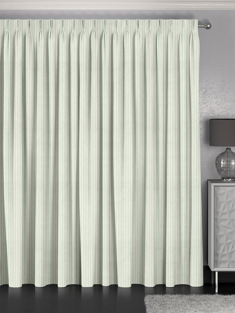 Franklin Mint mint green made to measure curtains (British brand)