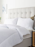 Slumberdown medium back sleeper Cosy Nights white pillows 2 pack (British brand)