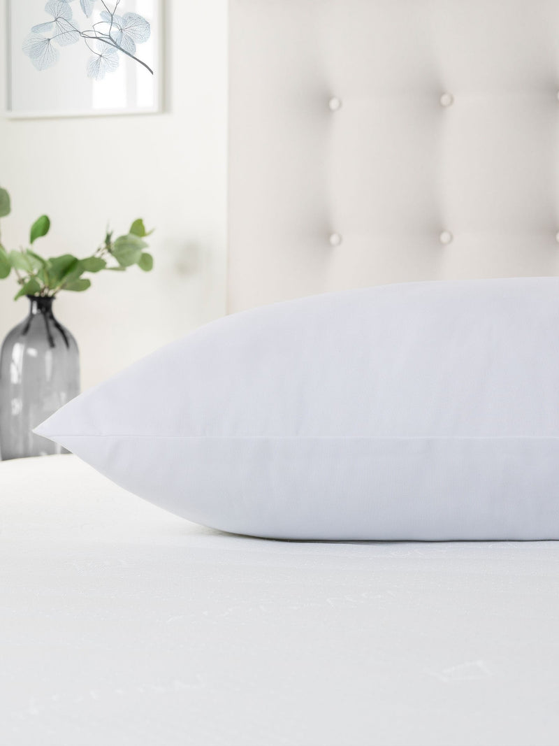 Slumberdown medium back sleeper Cosy Nights white pillows 2 pack (British brand)