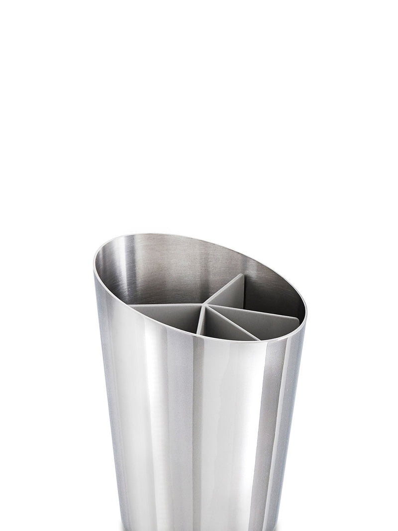 Robert Welch silver Oblique toothbrush holder - British product