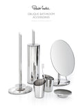 Robert Welch silver Oblique toothbrush holder - British product