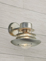 Next Searchlight Silver Max Lantern Outdoor Wall Light- Buy online at McGrocer