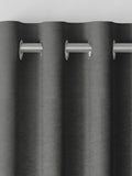 Abbott Slate Grey made to measure curtains, imported from the UK