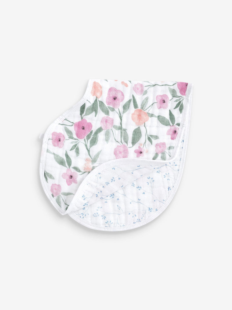 aden + anais Ma Fleur burpy bibs 2-pack, imported from the UK