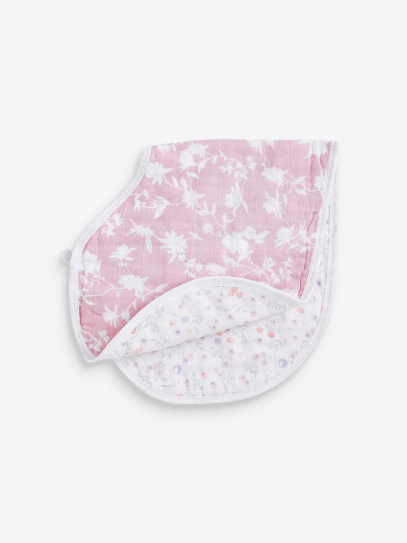 aden + anais Ma Fleur burpy bibs 2-pack, imported from the UK