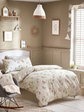 Peter Rabbit natural classic watercolour duvet cover and pillowcase set, imported from the UK