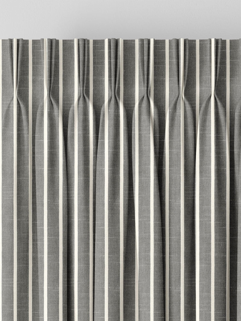 Franklin slate made to measure curtains - British product