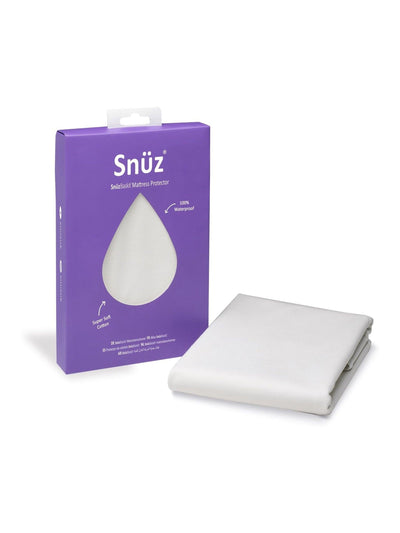 Snuz Weißer SnuzBaskit wasserdichter Matratzenschoner