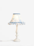 Shabby Chic White Delilah table lamp (British brand)