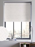 Amble cream geometric Roman blind made to measure, imported from the UK
