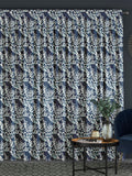 Blue Grove navy curtains, imported from the UK