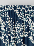 Blue Grove navy curtains, imported from the UK