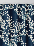 Blue Grove navy curtains, imported from the UK