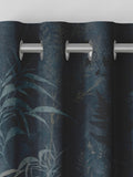 Graham & Brown midnight purple Restore made to measure curtains, UK version