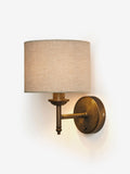 Bronze Upton 1 light wall light - British product