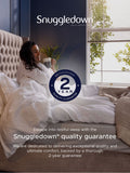 Snuggledown Hungarian Goose Down Soft Front Sleeper White Pillow (British brand)
