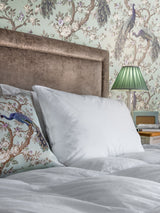 Next Laura Ashley White Firm 100% Cotton Luxury Side Sleeper Pillow- Buy online at McGrocer