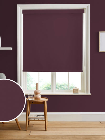 Next Graham & Brown Purple Epoch Roller Blind- Buy online at McGrocer