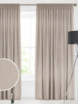 Next Fawn Natural Glittery Made To Measure Curtains- Buy online at McGrocer