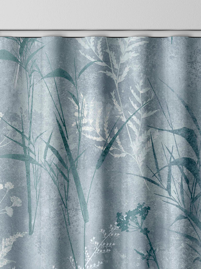 Graham & Brown Sky Blue Restore made to measure curtains, imported from the UK